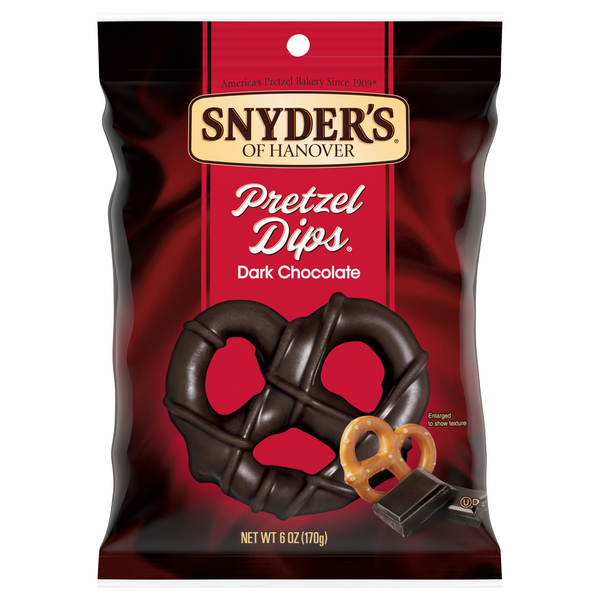 Snyder's of Hanover Dark Chocolate Flavored Covered Pretzel Dips