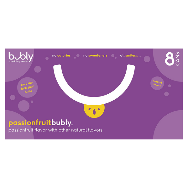 Save on bubly Sparkling Water Passionfruit 8 pk Order Online Delivery