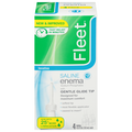Fleet Saline Enema with Gentle Glide Tip - 4 ct