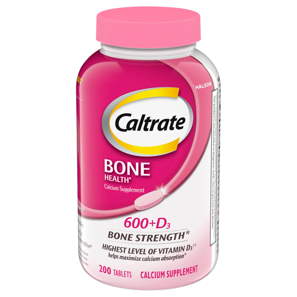 Caltrate 600+D3 Calcium Supplement Tablets