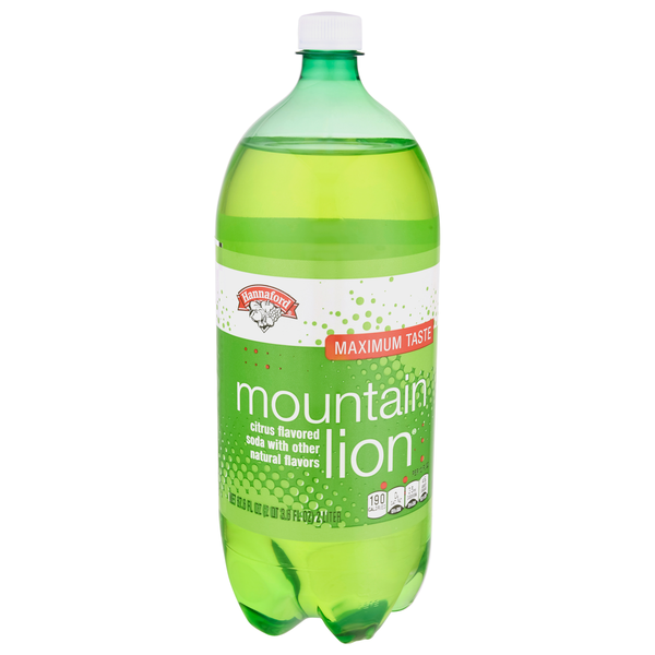 Hannaford Mountain Lion Citrus Soda