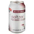Hannaford Black Cherry Seltzer Water