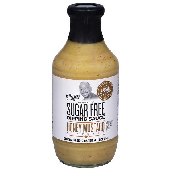 G Hughes Sugar Free Honey Mustard Flavored Dipping Sauce