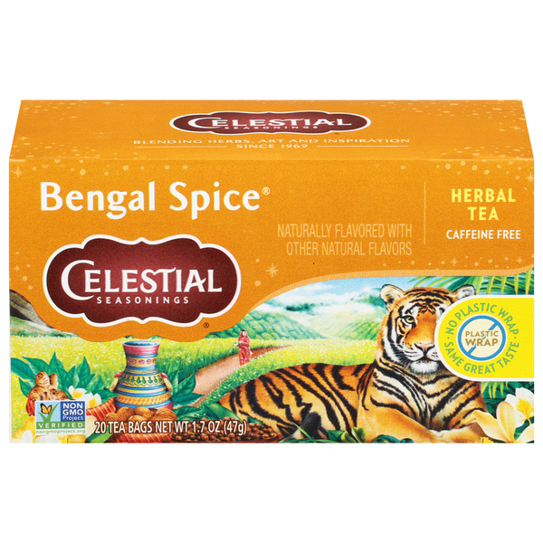Celestial Seasonings Caffeine Free Bengal Spice Herbal Tea Bags