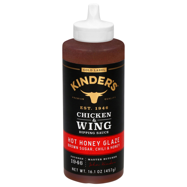 Kinder's Chicken & Wing Hot Honey Glaze Dipping Sauce
