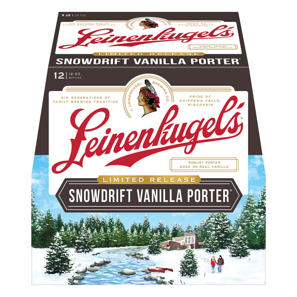 Leinenkugel's Snowdrift Vanilla Porter Beer - 12 pk