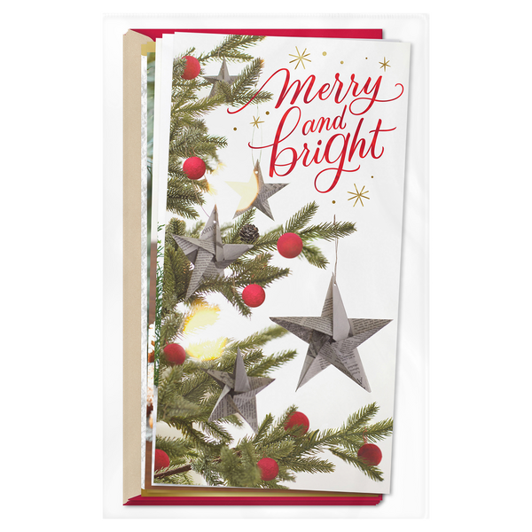 Hallmark Christmas Cards Assorted (5 Cards with Envelopes)