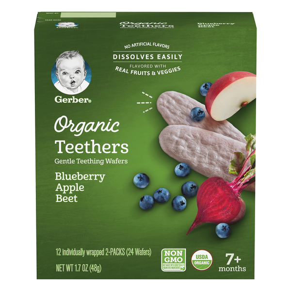 gerber teething cookies