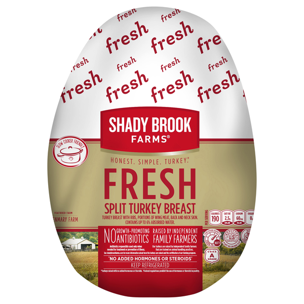 Shady Brook Farms Split Turkey Breast Fresh