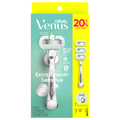 Gillette Venus Extra Smooth Sensitive Women's Handle & Razor Blade Refills
