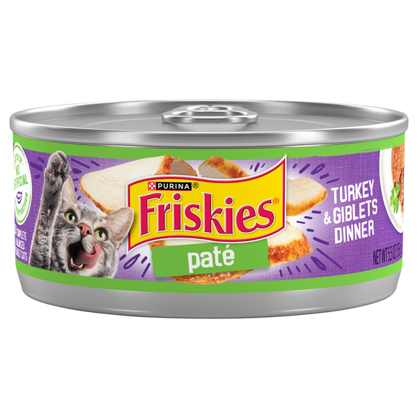 Friskies Pate Turkey & Giblets Dinner Adult Wet Cat Food