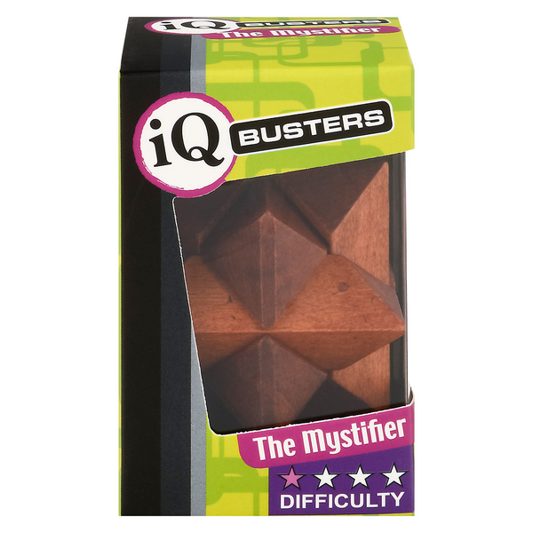 iQ Busters The Mystifier Wooden 3D Puzzle