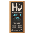 Hu Organic Vanilla Crunch Dark Chocolate 70% Cacao Candy Bar