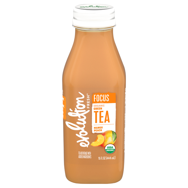Evolution Fresh Organic Focus Mango Peach Green Tea