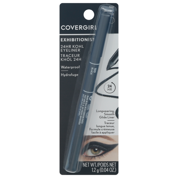 CoverGirl Exhibitionist 24HR Kohl Eyeliner Black 100