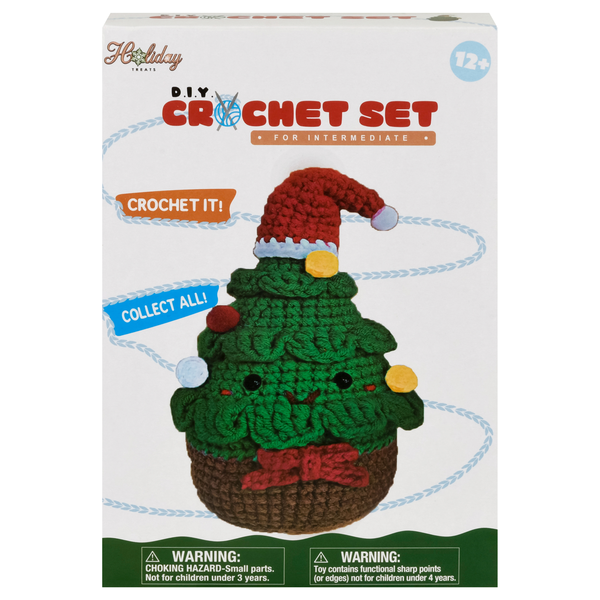 Holiday Treats Intermediate D.I.Y. Crochet Set