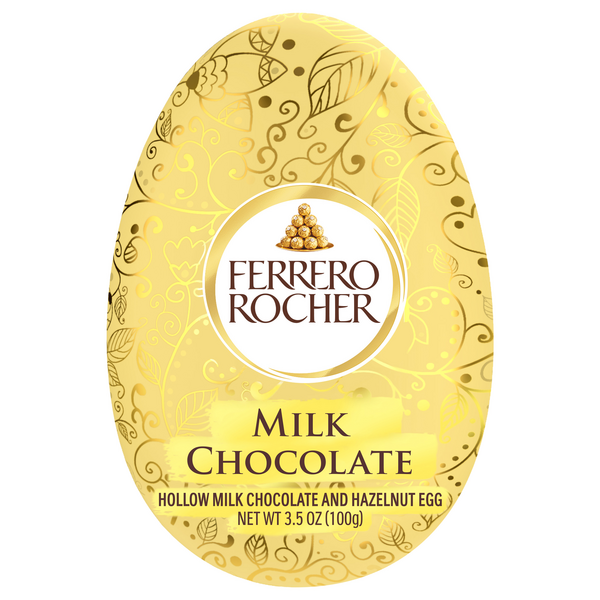 Save on Ferrero Rocher Hollow Milk Chocolate & Hazelnut Egg Easter
