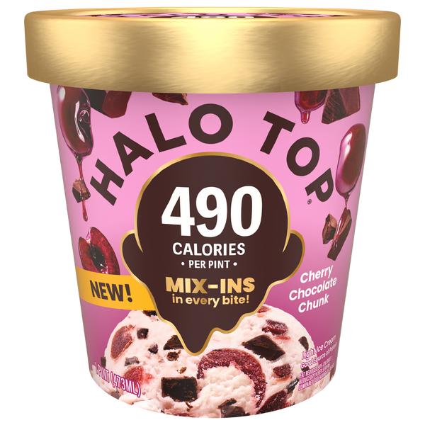 Halo Top Light Cherry Chocolate Chunk Ice Cream