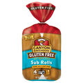 Canyon Bakehouse Gluten Free Whole Grain Sub Rolls - 4 ct