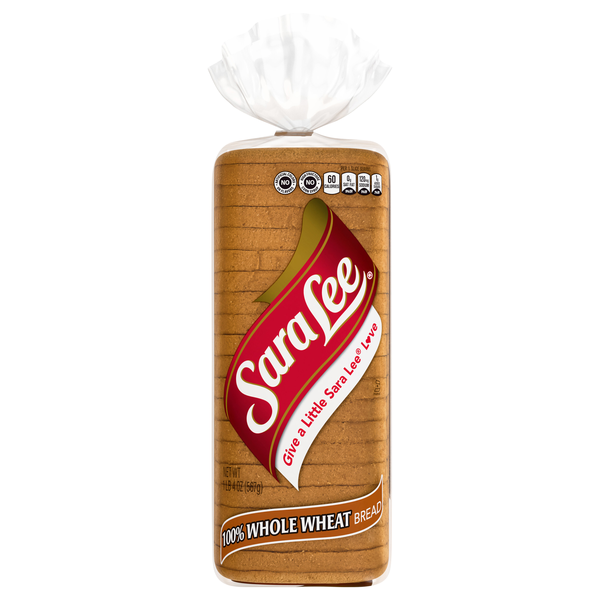 Sara Lee Whole Grain 100% Whole Wheat Bread Sliced