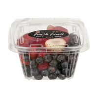 Giant Strawberries & Blueberries Cut