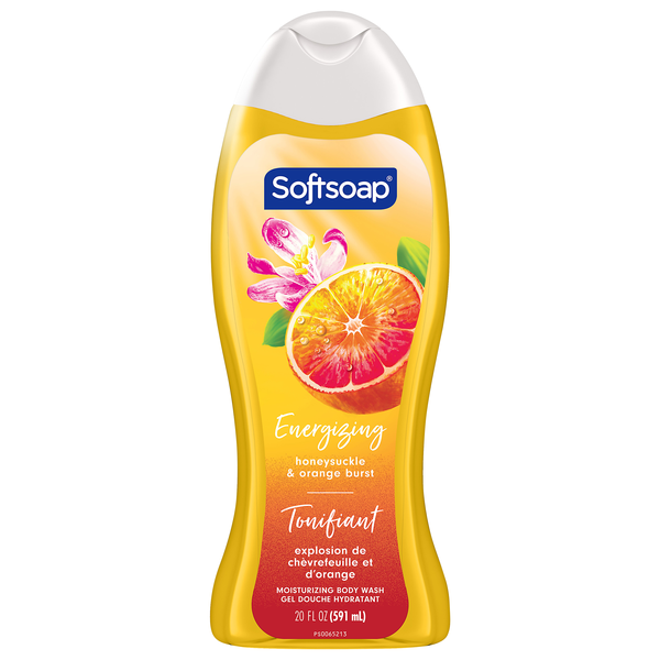 Softsoap Body Sweet Honeysuckle & Orange Burst Energizing Body Wash