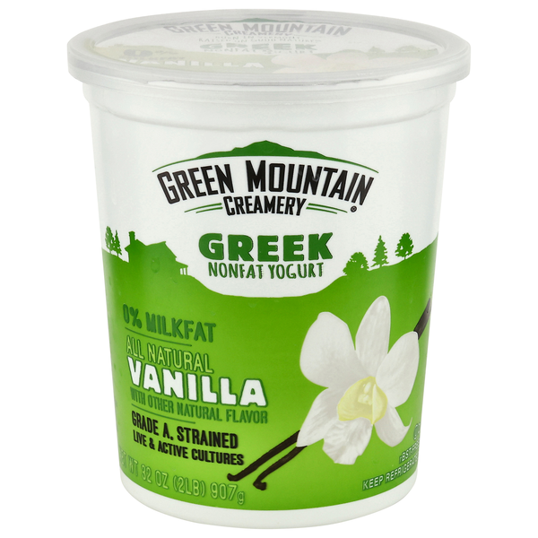 Green Mountain Creamery Vanilla Greek Yogurt