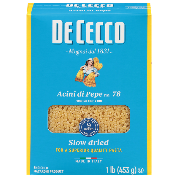De Cecco Acini Di Pepe Pasta