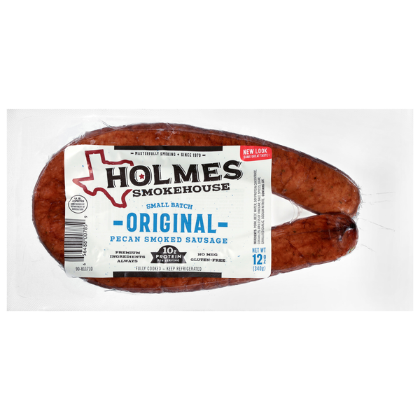Holmes Smokehouse Original Pecan Smoked Sausage Rope