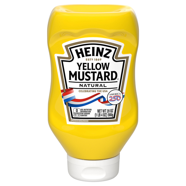 Heinz Natural Yellow Mustard