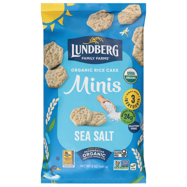 Lundberg Organic Rice Cake Minis with Sea Salt