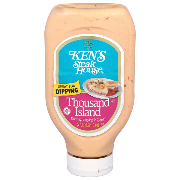 Ken's Steak House Thousand Island Dressing Topping & Spread