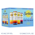 Surfside Iced Tea + Vodka Cocktail Variety Pack - 12 pk