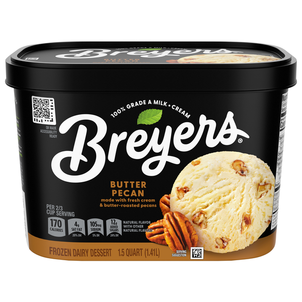 Breyers Butter Pecan Frozen Dairy Dessert