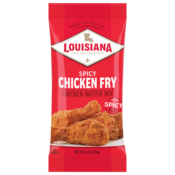 Louisiana Spicy Chicken Fry Batter Mix
