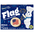 Pillsbury Salute To Service Sugar Cookie Pre-Cut Dough - 20ct