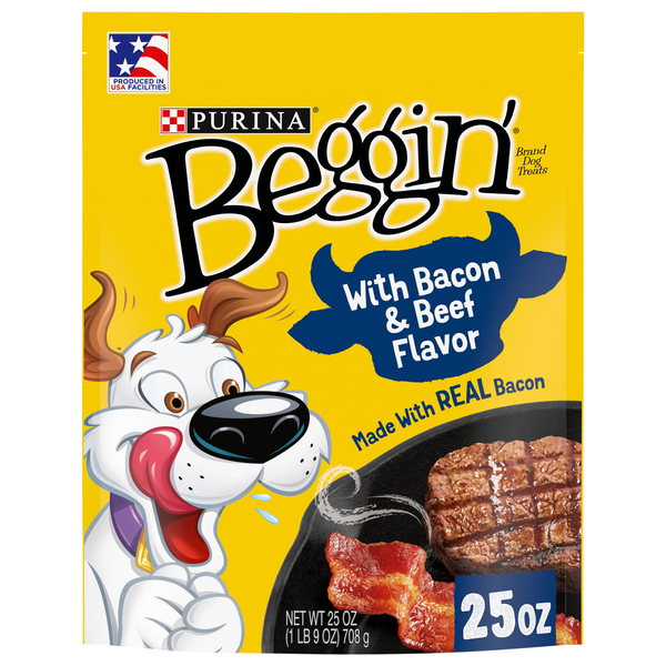 Purina Beggin' Strips Bacon & Beef Flavor Dog Treats