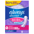 Always Discreet Maximum Absorbency Long Length Women's Incontinence Pads