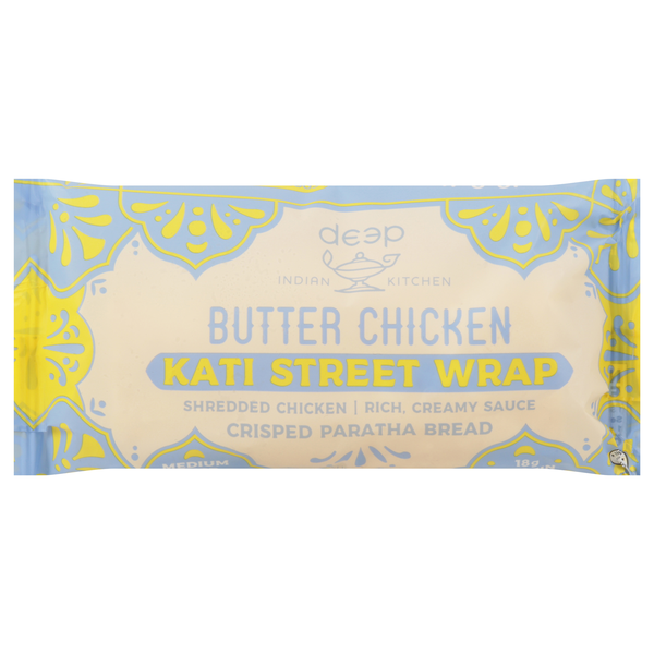 Deep Indian Kitchen Butter Chicken Kati Street Wrap Frozen