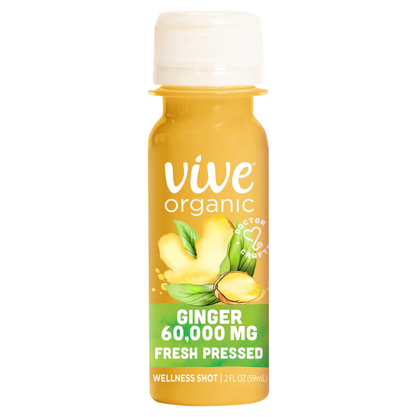 Save on Vive Organic Wellness Shot Ginger 60000 mg Fresh Pressed Order