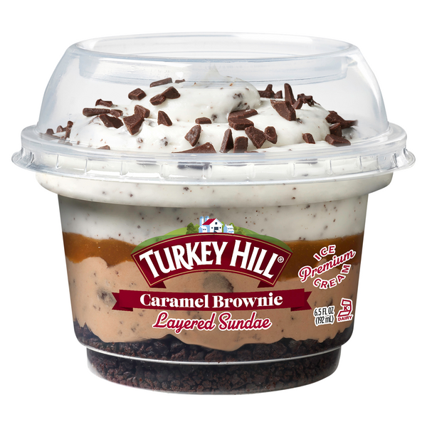 Save on Turkey Hill Layered Sundae Caramel Brownie Order Online
