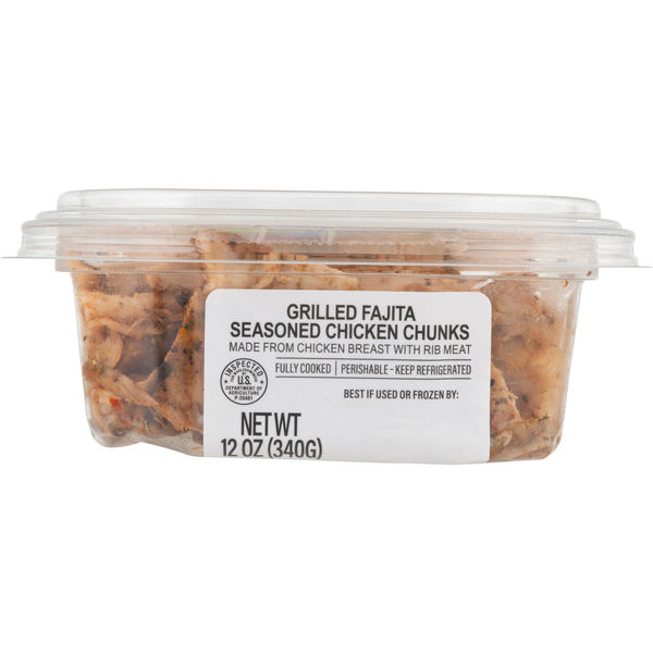 Our Brand Grilled Fajita Seasoned Chicken Chunks