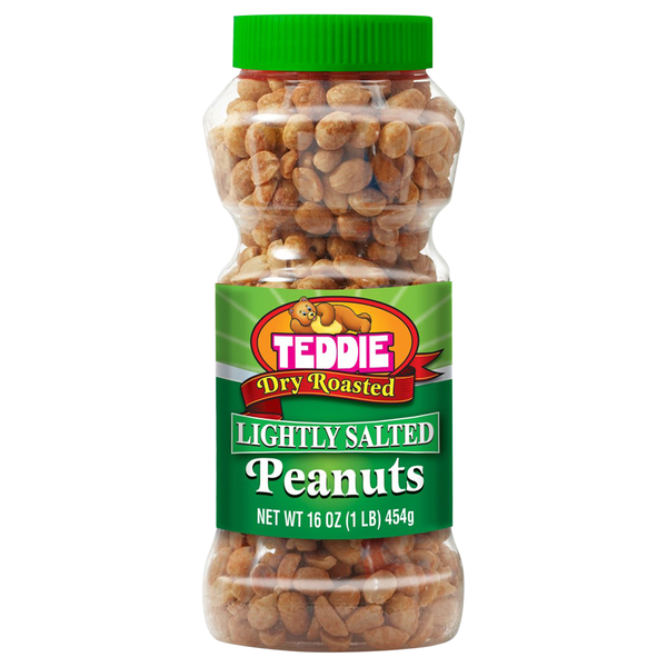 Teddie Dry Roasted Lightly Salted Peanuts