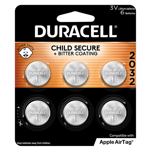 Duracell CR2032 Lithium Coin Battery 3V