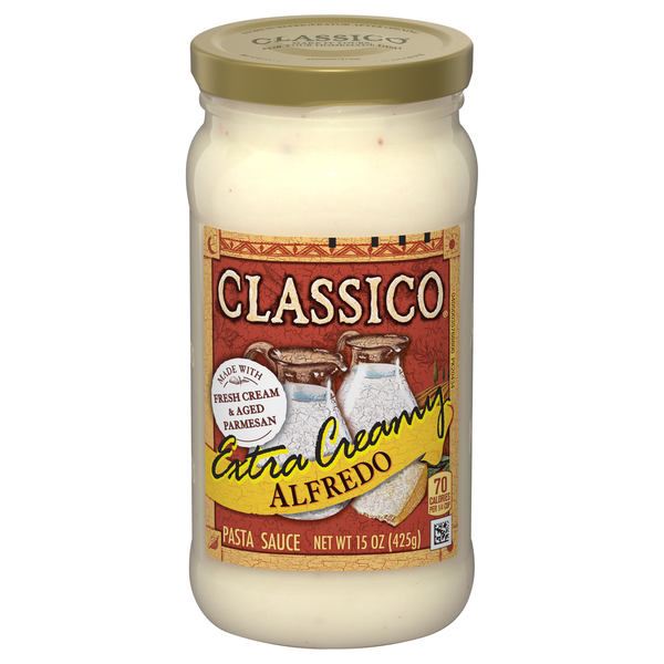 Classico Extra Creamy Alfredo Pasta Sauce
