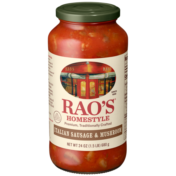 Rao's Homestyle Italian Sausage & Mushroom Pasta Sauce