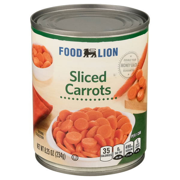 Food Lion Sliced Carrots