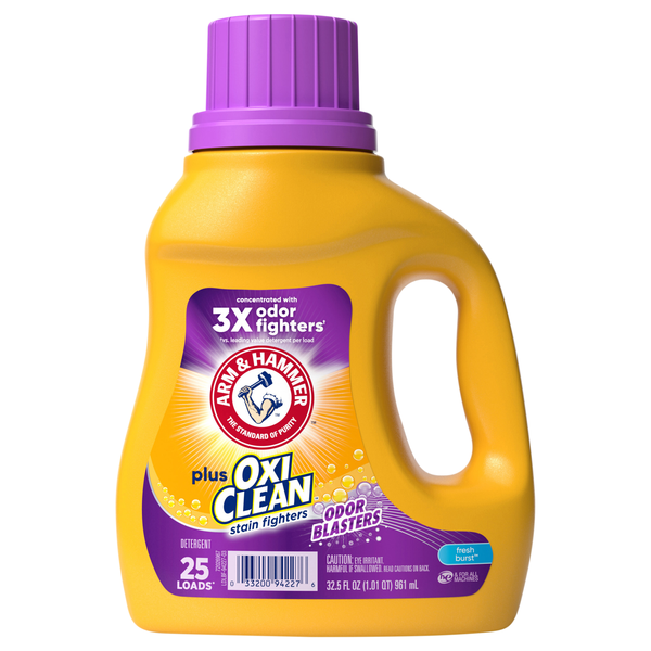 Arm & Hammer Fresh Burst Plus Oxi Clean w/Odor Blasters Liquid Detergent