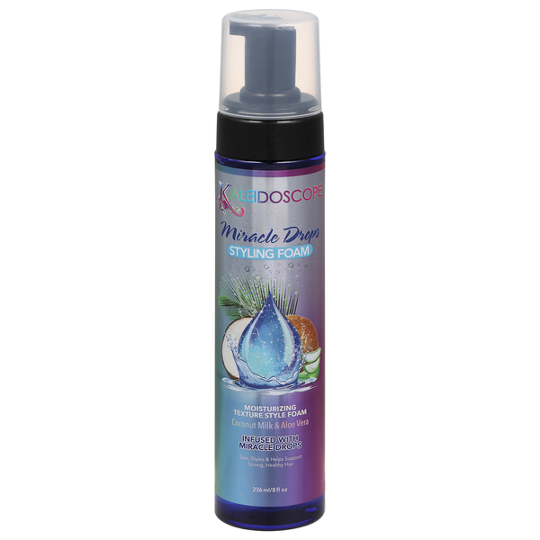 Kaleidoscope Miracle Drops Coconut Milk & Aloe Vera Styling Foam
