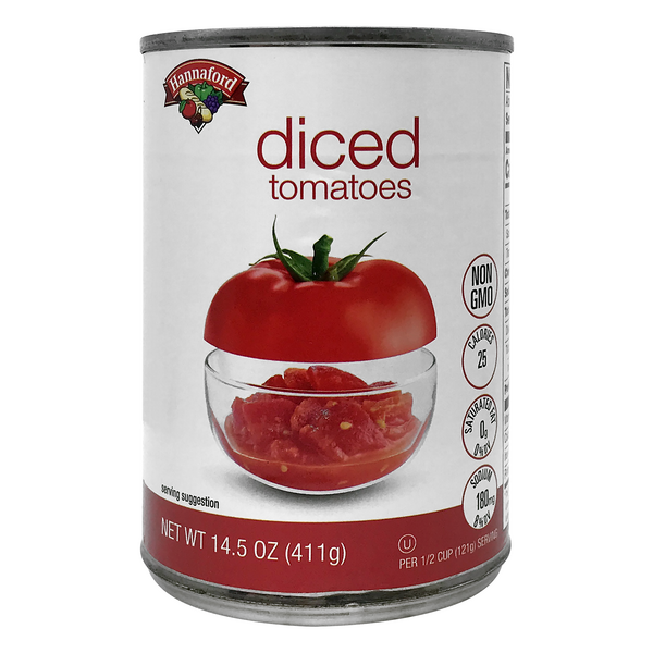 Hannaford Diced Tomatoes